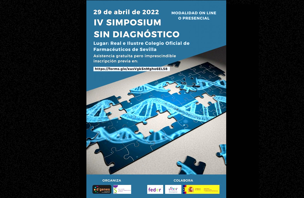 D´Genes y el Real e Ilustre Colegio de Farmacéuticos de Sevilla organizan el IV Simposium Sin diagnóstico 